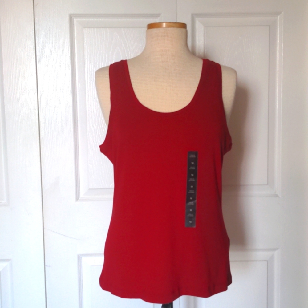Banana Republic Red Tank Top NWT